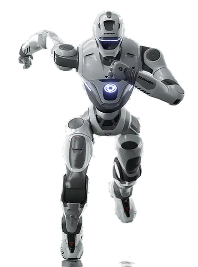 EngineAI T800 full-size humanoid robot in motion